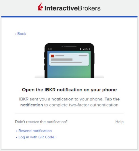 The login notification message in portal. 